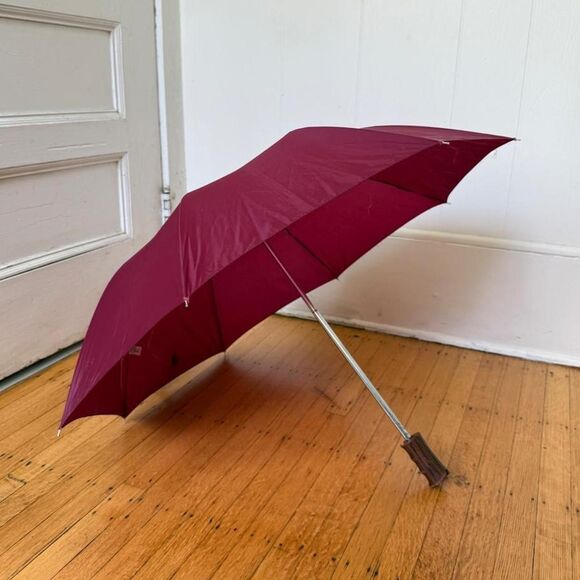 Source Unknown Accessories - Unbranded Burgundy Umbrella